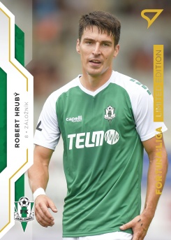 Robert Hruby Jablonec SportZoo FORTUNA:LIGA 2020/21 Gold Limited /99 #113